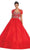 May Queen LK60 - Strapless Embellished Ballgown Ball Gowns