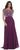 May Queen MQ1100 Embellished Scoop A-line Evening Gown - 1 pc Eggplant in size 5XL Available CCSALE 5XL / Eggplant