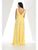 May Queen - MQ1225 Sleeveless Sheer Plunging A-Line Gown Bridesmaid Dresses