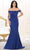 May Queen MQ1483 - Knot Front Mermaid Prom Dress Prom Dresses 4 / Royal