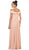 May Queen - MQ1540 Cold Shoulder Lace Prom Dress Bridesmaid Dresses