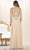 May Queen - MQ1549 Embroidered Long Sleeve Sheath Dress Mother of the Bride Dresses