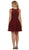 May Queen - MQ1556 Beaded A-Line Cocktail Dress Cocktail Dresses
