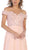 May Queen - MQ1601B Applique Off-Shoulder A-line Gown Special Occasion Dress