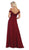 May Queen - MQ1611 Pleated Square A-Line Evening Dress Bridesmaid Dresses