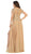 May Queen - MQ1638 Embellished V-neck A-line Dress Special Occasion Dress