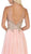May Queen - MQ1646 Embroidered Halter A-line Dress Cocktail Dresses
