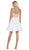 May Queen - MQ1652 Beaded Lace V-Neck A-Line Short Party Dress Party Dresses