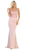 May Queen - MQ1665 Sweetheart Mermaid Evening Gown Bridesmaid Dresses 4 / Blush