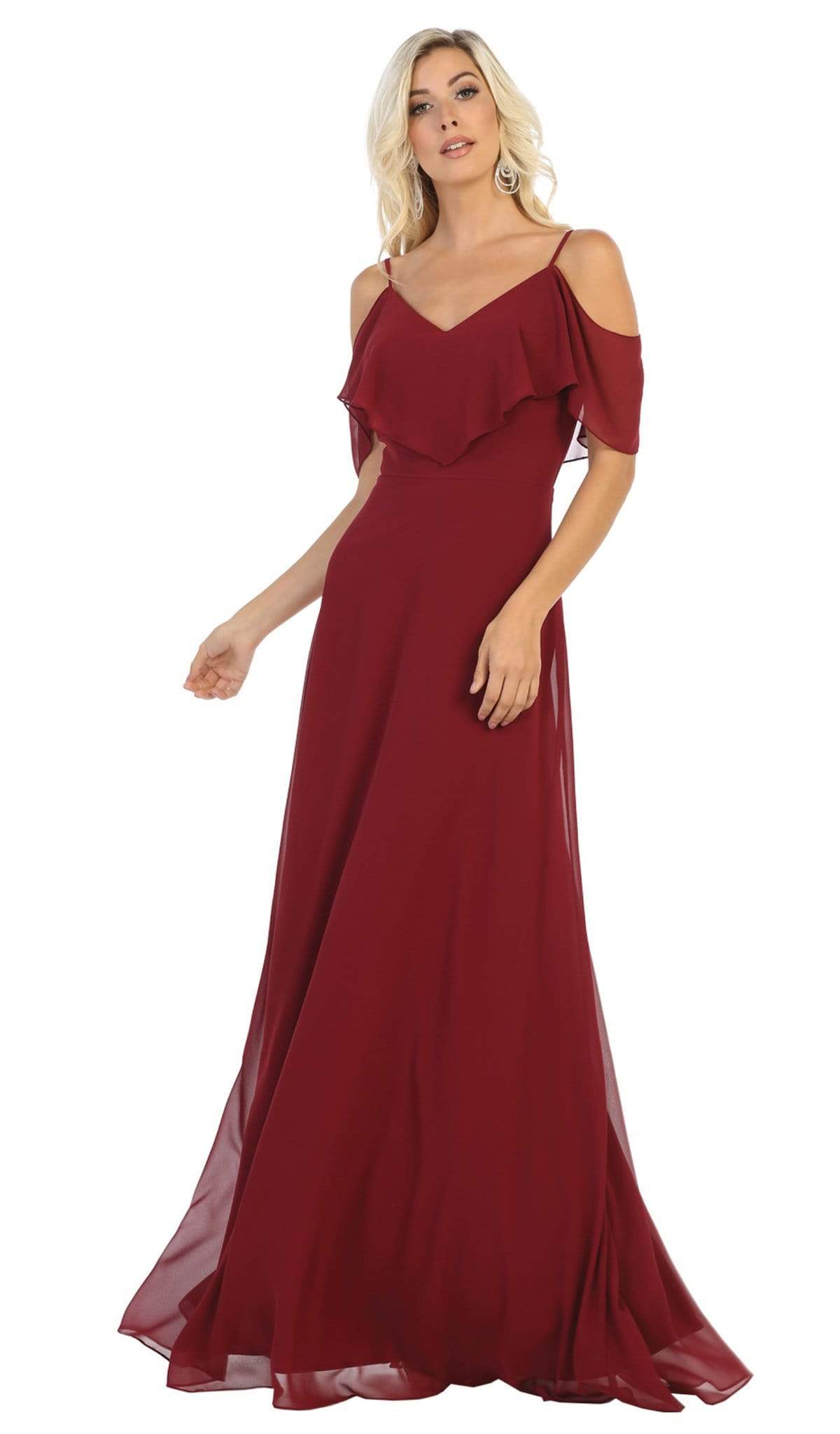 sexy mother of the bride dresses Dusty Blue Nox Anabel MD129 Long Glitter A Line Color:Pale Purple Model-15 Strapless Corset Bodice Black