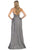 May Queen - MQ1710 Strapless Plunging V-Neck A-Line Dress Prom Dresses