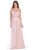 May Queen - MQ1728 Illusion Sweetheart A-Line Dress Prom Dresses 4 / Mauve