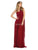 May Queen - MQ1746 Ruched Asymmetric Long Dress Prom Dresses