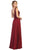 May Queen MQ1754B - Laced A-Line Evening Dress Evening Dresses
