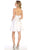 May Queen - MQ1770 Sleeveless V Neck High Waist A-Line Cocktail dress Cocktail Dresses