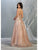 May Queen - MQ1771 Glitter Embellished Plunging Sweetheart Dress Prom Dresses