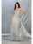May Queen - MQ1780 Lace Up Tie Glitter A-Line Dress Evening Dresses 2 / Silver