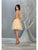 May Queen - MQ1800 Embellished Deep V-neck A-line Dress Homecoming Dresses