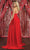 May Queen MQ1834 - Sash Draped Evening Dress Special Occasion Dress