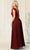 May Queen MQ1836B - Accordion Pleated Skirt Formal Gown Evening Dresses