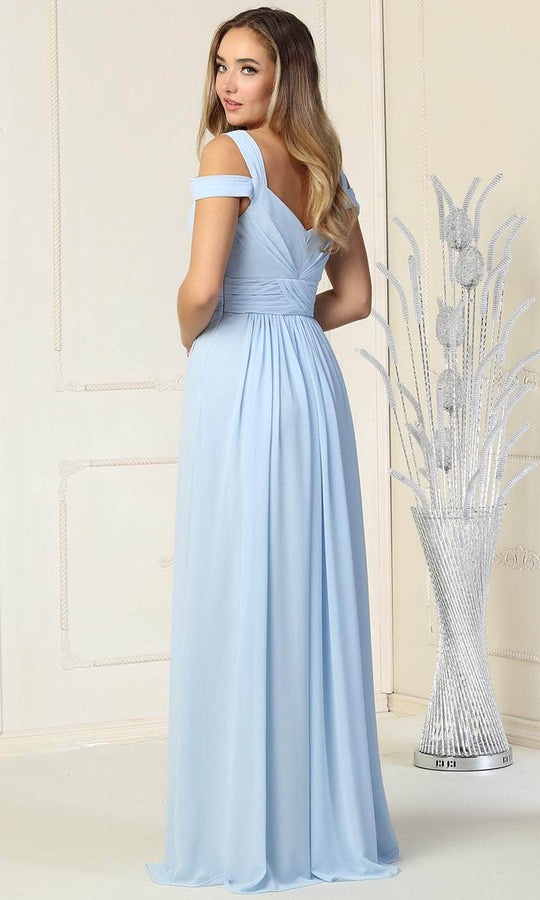 May Queen MQ1848 - Cold Shoulder Formal Gown