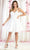 May Queen MQ1862 - Embroidered V-Neck Cocktail Dress Special Occasion Dress