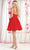 May Queen MQ1862 - Embroidered V-Neck Cocktail Dress Special Occasion Dress
