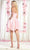 May Queen MQ1864 - Sweetheart A-Line Cocktail Dress Special Occasion Dress In PInk