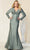 May Queen MQ1873 - V-Neck Knotted Formal Dress Special Occasion Dress