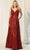 May Queen MQ1875 - Glitter V-Neck Formal Gown Special Occasion Dress