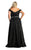 May Queen MQ1876 - Glitter Off Shoulder Prom Dress Prom Dresses