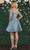 May Queen MQ1879 - Off Shoulder Cocktail Dress With Pocket Special Occasion Dress