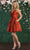 May Queen MQ1882 - Spaghetti Strap A-Line Cocktail Dress Special Occasion Dress