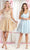 May Queen MQ1890 - V-Neck Embellished Cocktail Dress Special Occasion Dress
