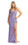 May Queen MQ1900 - Sequin V-Neck Evening Gown Evening Dresses 2 / Lilac