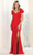May Queen MQ1928B - Puff Sleeve Sweetheart Evening Dress Evening Dresses 6XL / Red