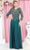 May Queen MQ1929 - Quarter Sleeve Sweetheart A Evening Dress Evening Dresses M / Huntergreen