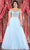 May Queen MQ1935 - Embroidered A-Line Prom Dress Prom Dresses 4 / Baby Blue