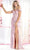 May Queen MQ1939 - Embroidered Off Shoulder Prom Dress Prom Dresses 4 / Dusty Rose