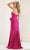 May Queen MQ1947 - Strapless Knotted Ruched Prom Gown Prom Dresses