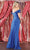 May Queen MQ1948 - Puffed Sleeve Ruched Prom Gown Prom Dresses