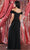 May Queen MQ1948 - Puffed Sleeve Ruched Prom Gown Prom Dresses