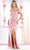 May Queen MQ1953 - Off Shoulder Corset Prom Gown Prom Dresses