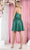 May Queen MQ1959 - Glitter V-Neck Homecoming Dress Cocktail Dresses