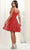 May Queen MQ1965 - Sequined A-Line Cocktail Dress Cocktail Dresses