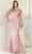 May Queen MQ1973 - Bishop Sleeve Beaded Prom Gown Prom Dresses 4 / Rosegold