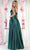 May Queen MQ1994 - V-Neck Lace-Up Back Prom Gown Evening Dresses