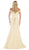 May Queen - Off-Shoulder Trumpet Dress With High Slit RQ7663 CCSALE 20 / Yellow