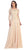 May Queen Quarter Sleeve Illusion Ribbon Trimmed Gown CCSALE L / Champagne