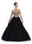 May Queen - Rhinestone Embellished Quinceanera Ballgown Special Occasion Dress 4 / Black